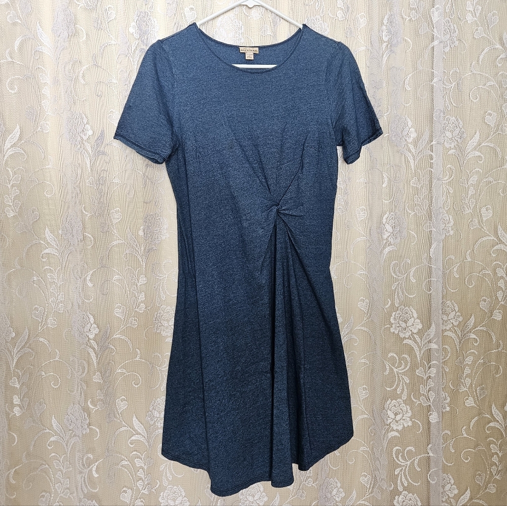HOLDING HORSES Heather Blue Knot Dress